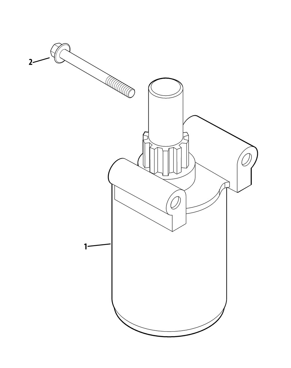 Kohler Kt730-3012 Starting System Diagram and Parts List for RZT-L42KH (17BRCACS009-17BRCACS010)(2015) Cub Cadet Lawn Tractor